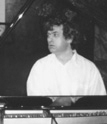 Patrizio Mazzola beim Einspielen in der Wigmore Hall,
              London, 2002