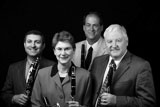 Commonwealth Clarinet Quartet at Mathes Hall, ETSU,
              2010